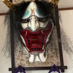 島根県 石見神楽面 大迫力！般若ハスラー 軽自動車サイズ ブリザック