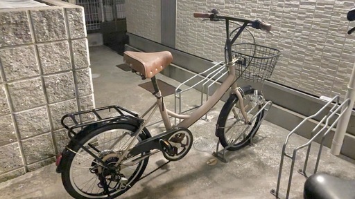 カゴ付き自転車（ミニベロ）