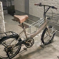カゴ付き自転車（ミニベロ）