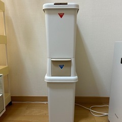 【受け渡し予定決定】分別ゴミ箱 41リットル ライトベージュ　
