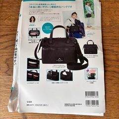 THE SCAPE OF GREEN バッグ　雑誌の画像