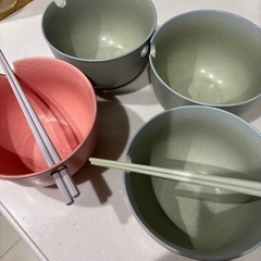 お箸がちょい置き出来る丼