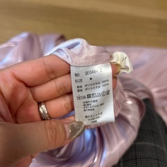 アズノウアズ　フレアスカート　ピンク　きれいめ　カジュアルの画像