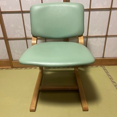 美品 浜本工芸　学習椅子　高さ調節可能　の画像