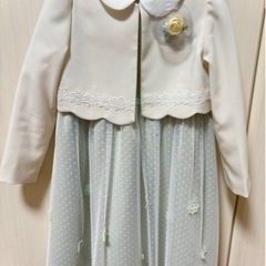 女の子120cmセレモニードレス【美品・使用1回のみ】【入学式に...