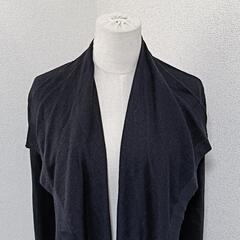 コントワーデコトニエ カシミヤ混長袖ニットカーディガン ロング丈 ブラック 7 レディースの画像