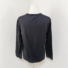 セオリー クルーネック長袖Tシャツ カットソー トップス ブラック S メンズの画像