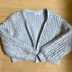 Te chichi ショートカーディガン