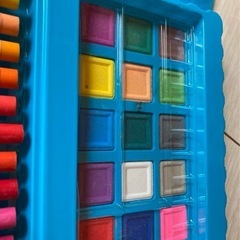 美品　1箇所のみ一度だけ使用　お絵かきセット スーパーメガアートセットの画像