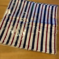 スカーフ ストライプ 幾何学模様 アート 個性的 カラフル 正方...