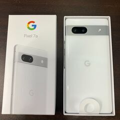 Google Pixel 7a snow ほぼ新品未使用（店員に...