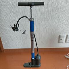 ほぼ新品の自転車空気入れ