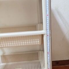【終了】3段プラスチックラック可動式の画像
