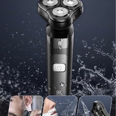【新品】 3in1シェーバー （髭剃り バリカン 鼻毛カッター機能付き） Type-C充電式の画像