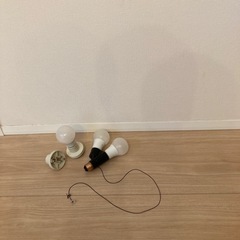 電球・コネクターお譲りします