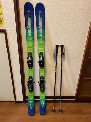 子供用スキー　ストックセット　140cm