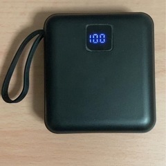 ⭐️充電式ヒーターベスト  Lサイズ 電熱ベスト 新品未開封のケーブル内蔵モバイルバッテリー付き　USB給電対応 洗濯可能 新品未使用⭐️の画像