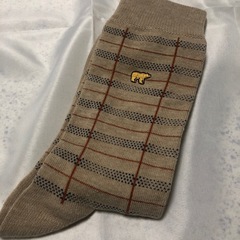GoldenBear   メンズ  セーター  ニット 長袖 M(新品靴下付き)の画像