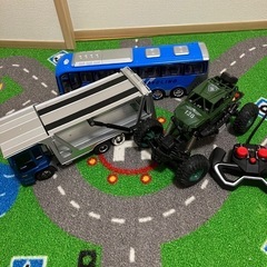 大きな車のおもちゃ3台　フリマ開催中！の画像