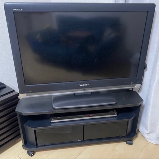 27日朝取引出来る方限定！！美品！！テレビ台付き！32型テレビ TOSHIBA