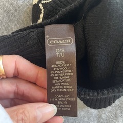 coach コーチニットキャップの画像