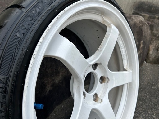 ADVAN TC-3？TC-4？18インチ9.5J +45 114.3 5穴 & KENDA KR20A 225/40/R18 1本のみ