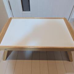 IKEA イケア ベッドトレイ ゴムノキ Djura ジューラ 58x38x25 cm 502.872.74の画像