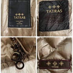 TATRAS タトラス　ゴールドベージュロングダウンコートの画像