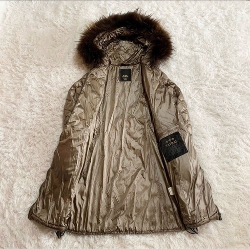TATRAS タトラス　ゴールドベージュロングダウンコート