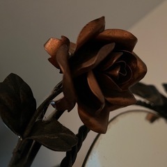 アンティーク 玄関収納棚鏡台の画像