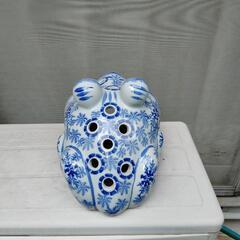商談中！カエル置物3点セットの画像