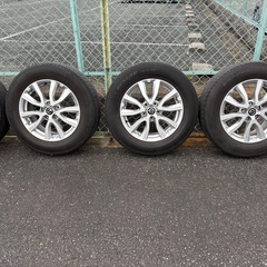 エクストレイル純正 17インチ DUNLOP GRANDTREK