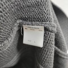 ニットワンピース🧶💙Lサイズの画像