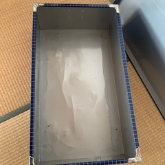 ブリキ製行李の画像