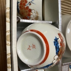 未使用★九谷焼、茶器セット:Z1の画像