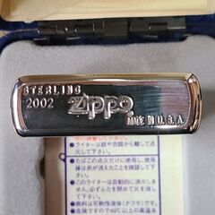 未使用ジッポライター　スターリングシルバーの画像