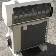 美品 日立 ルームエアコン RAS-W22G-W 白くまくん 2017年 R32冷媒 2.2kW 冷房 6～9畳 暖房 6～7畳 くらしカメラ カラッと除湿 動作品の画像