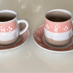 《値下げしました》　カップ＆ソーサー　２客セット