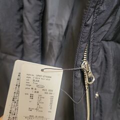 アーバンリサーチ　完売品　ドロストダウンジャケット　黒　 ダウンコート　ダウン　の画像