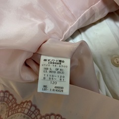 入学式フォーマルセット120cmの画像