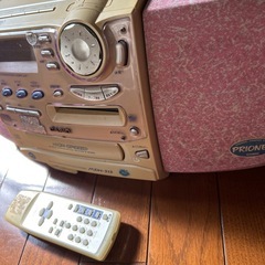 早い者勝ち　CD MD ラジカセ　オーディオデッキの画像