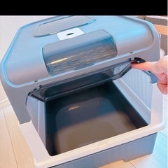猫キャリーM、猫トイレの画像