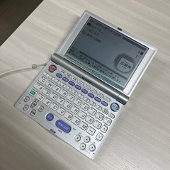 【美品‼️】SHARP シャープ 電子辞書 PW-A8200 の画像