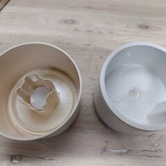 卓上　コンパクト　USBパーソナル加湿器・アロマディフューザー　エクリアミストHCE-HU2103Uシリーズ(ホワイト）銀イオン抗菌加工で清潔(SIAA取得)！の画像