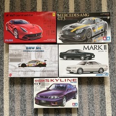 【お譲り先決定】
新品プラモデル　5車種　