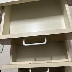 デスク棚　棚　パソコン棚　キャスター付きの画像