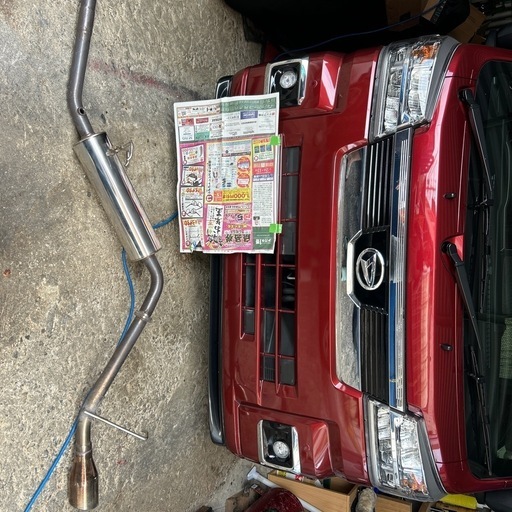 ハイゼットjumbo社外マフラー