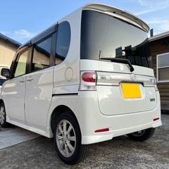 Bluetoothナビ付き☆月々9千円〜分割可❗️車検2年付き！【名義変更代込み】広い車内！大人気‼️ダイハツ タントカスタム☆Bluetoothナビ付き☆走行中DVD見れます☆純正アルミ☆事故修復歴無し☆電動スライドドア☆ドライブレコーダー☆そのまま乗って帰れます！の画像