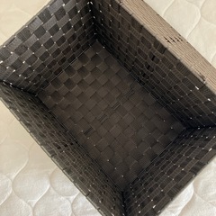 ニトリ　蓋付き収納ボックスの画像