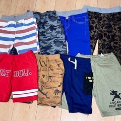 キッズ　ハーフパンツ　110㎝　8枚セット